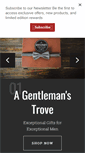Mobile Screenshot of gentlemanstrove.com